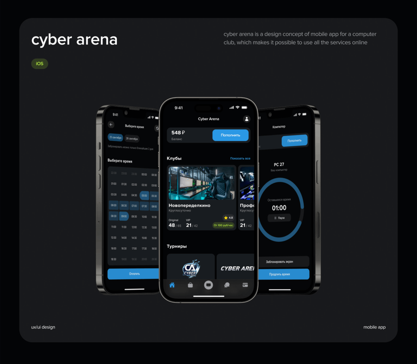 Мобильное приложение для управления киберклубами на базе системы Gizmo