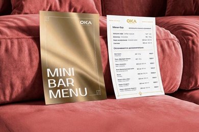 Фирменный стиль гранд-отеля Ока