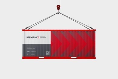 Логотип и фирменный стиль для «ЮГМАКС»