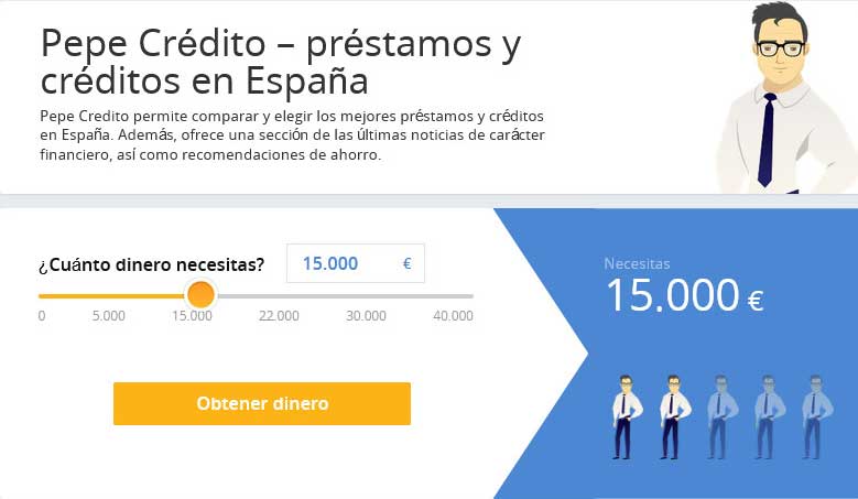 PepeCredito - портал для поиска и подбора микрозаймов в Испании