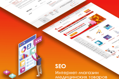 Усиление позиций на 33% и рост кол-ва посетителей в 5 раз за 3 месяца