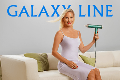 Рекламный ролик с Еленой Летучей для бренда техники Galaxy Line