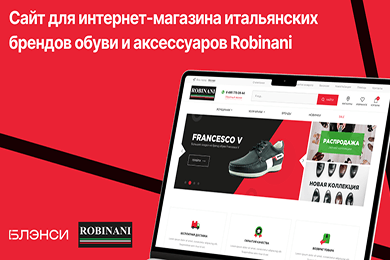 Разработка и дизайн интернет-магазина «Robinani»
