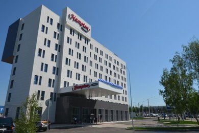 Информационное сопровождение строительства международного отеля Hampton by Hilton Ufa
