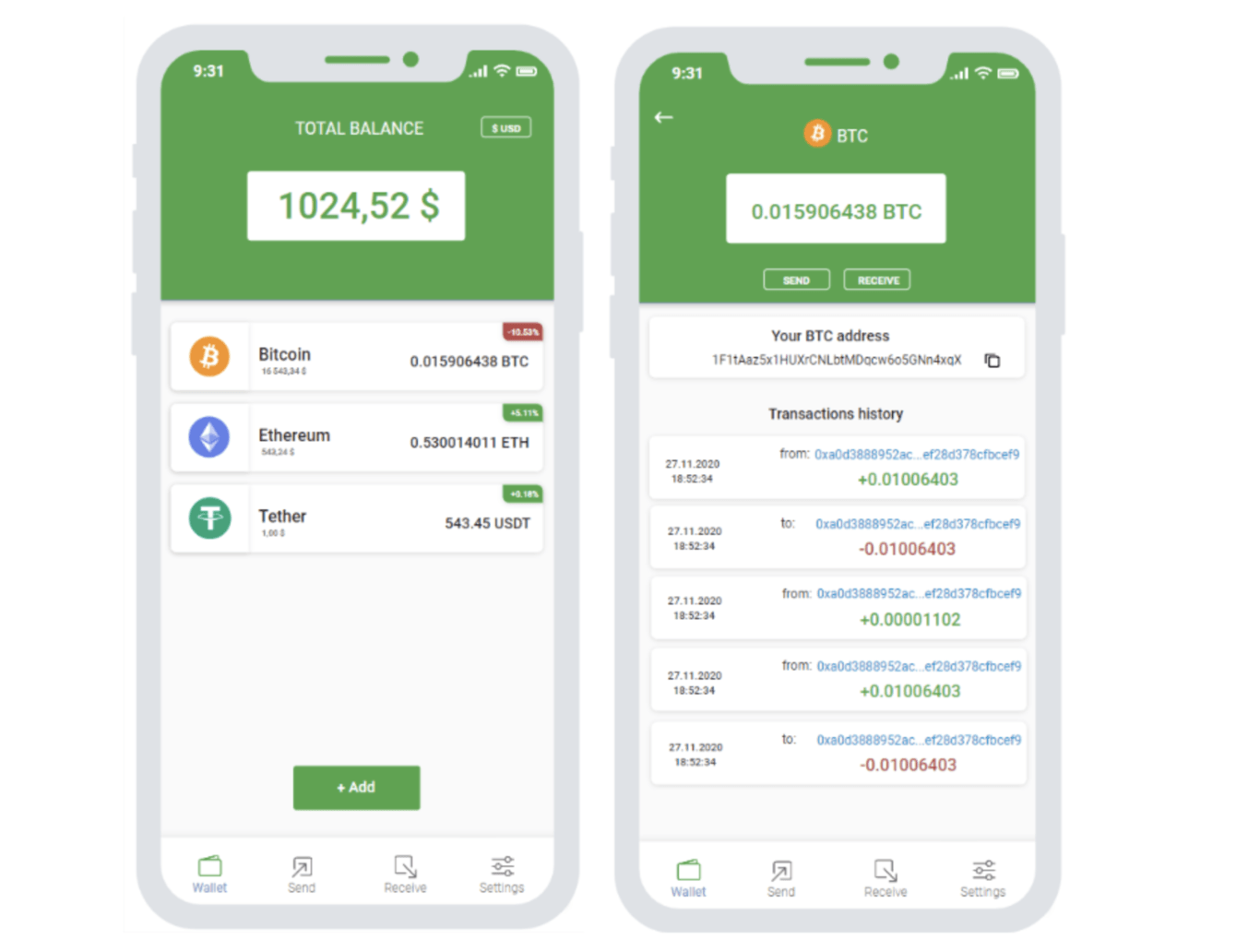 ValT Crypto Wallet