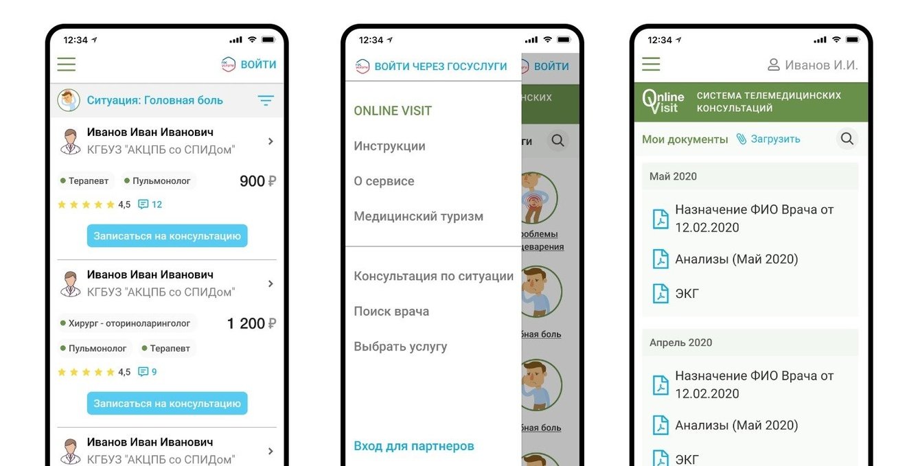 Проектирование MVP мобильного приложения для телемедицины