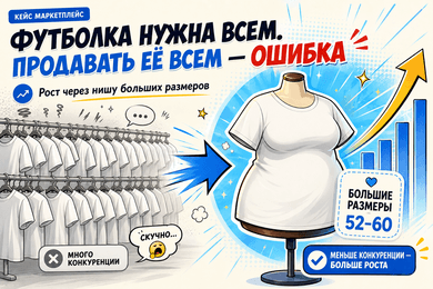 Футболка для всех продаём не всем: как мы выросли через нишу больших размеров