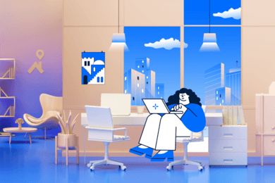 Wow-сайт в честь  20-летия Циан