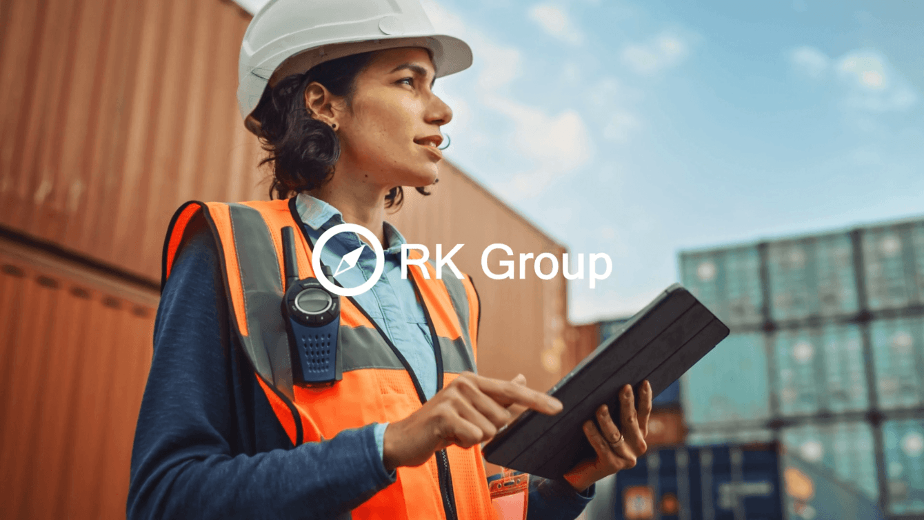 Корпоративный сайт для логистической компании RK-group