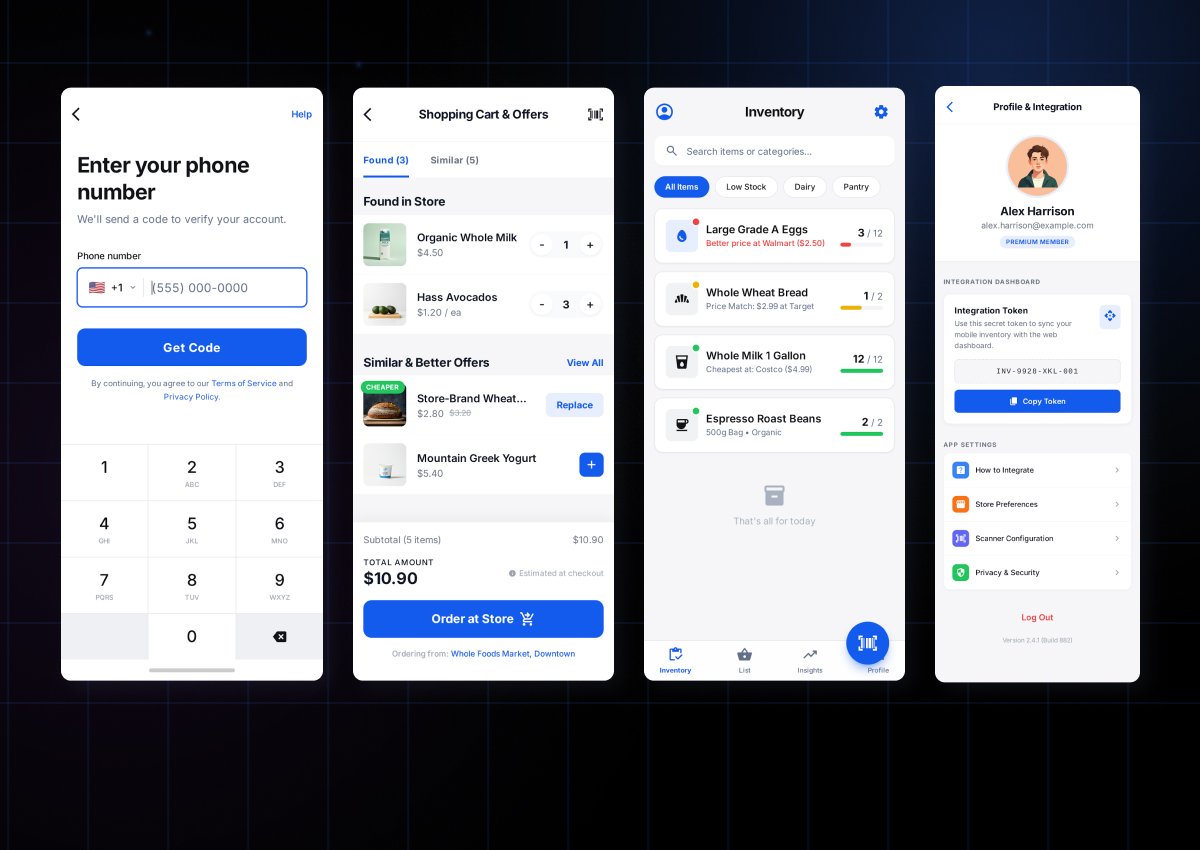 Система умного управления запасами и автоматизации онлайн-покупок