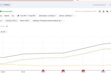 Увеличили SEO-трафик интернет-магазина фотообоев на 124% за 6 месяцев
