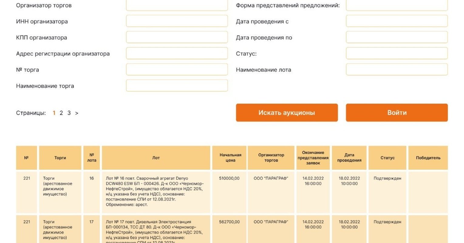 Электронная торговая площадка \"ТопТорг\" – кейс