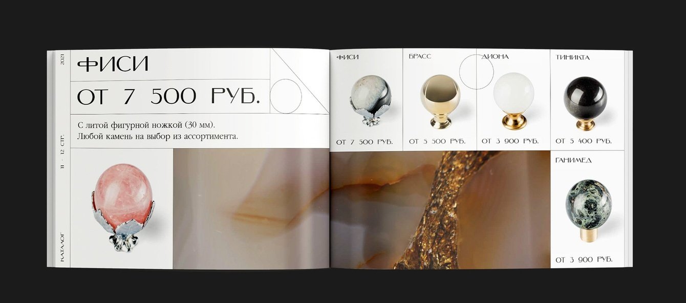 Планета ручек, разработка каталога мебельной фурнитуры
