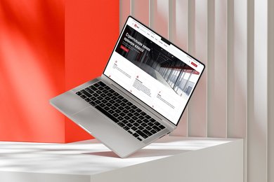 Корпоративный сайт на готовом решении для инжиниринговой компании ООО «Мосхимтрейд»