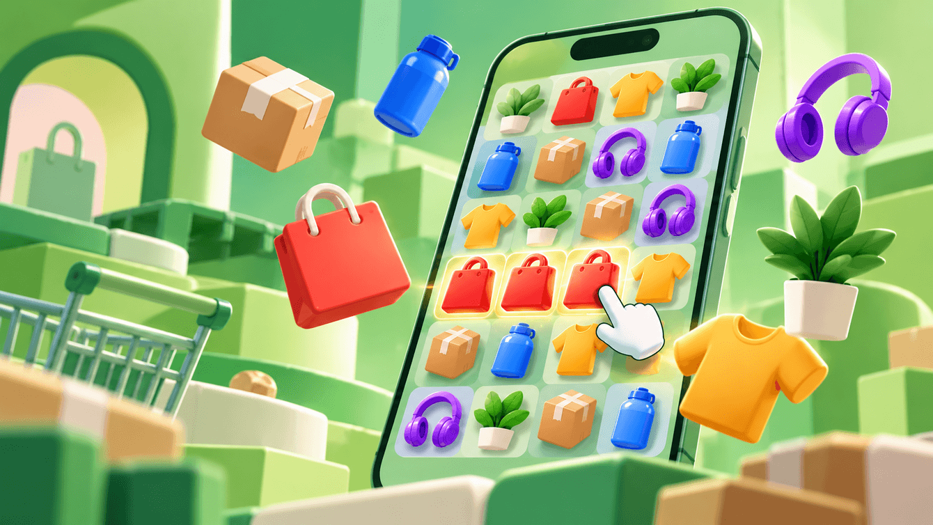 Игра для сервиса продажи товаров