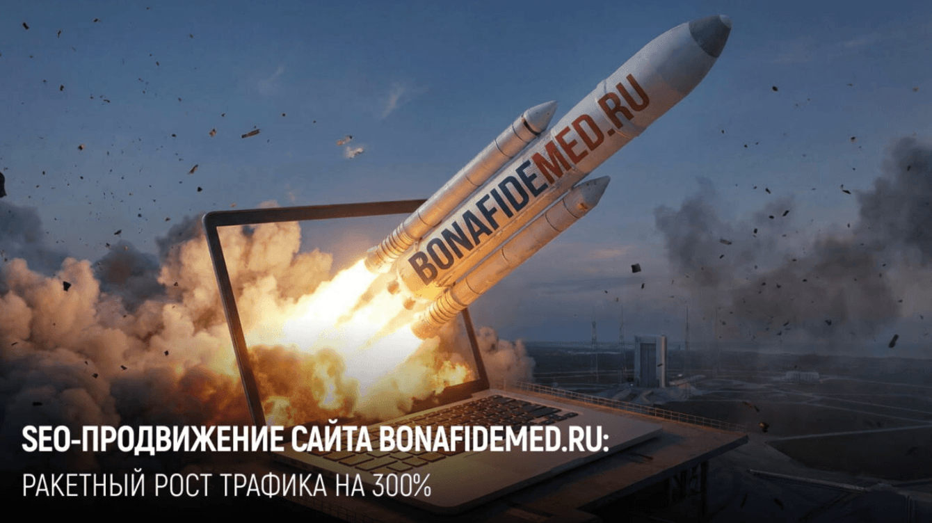 SEO-продвижение сайта bonafidemed.ru: Как мы увеличили трафик почти в 3 раза за 6 месяцев