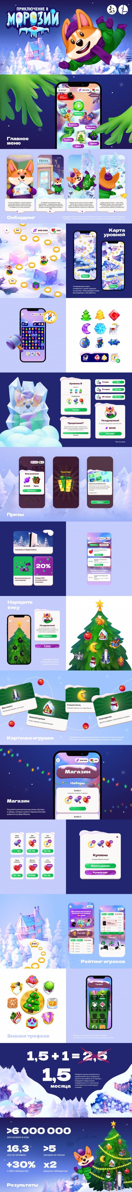 Успеть в Морозию за 30 дней. Скоростная разработка креатива и дизайна для  новогодней игры МегаФона – кейс