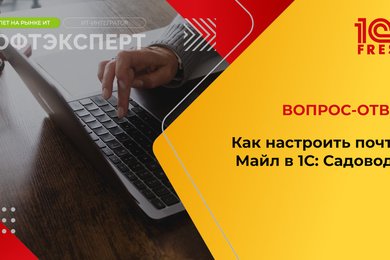 Как настроить почту Майл в 1С: Садовод?