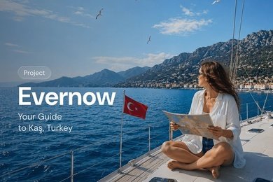 Evernow — QR Travel Guide for Kaş
