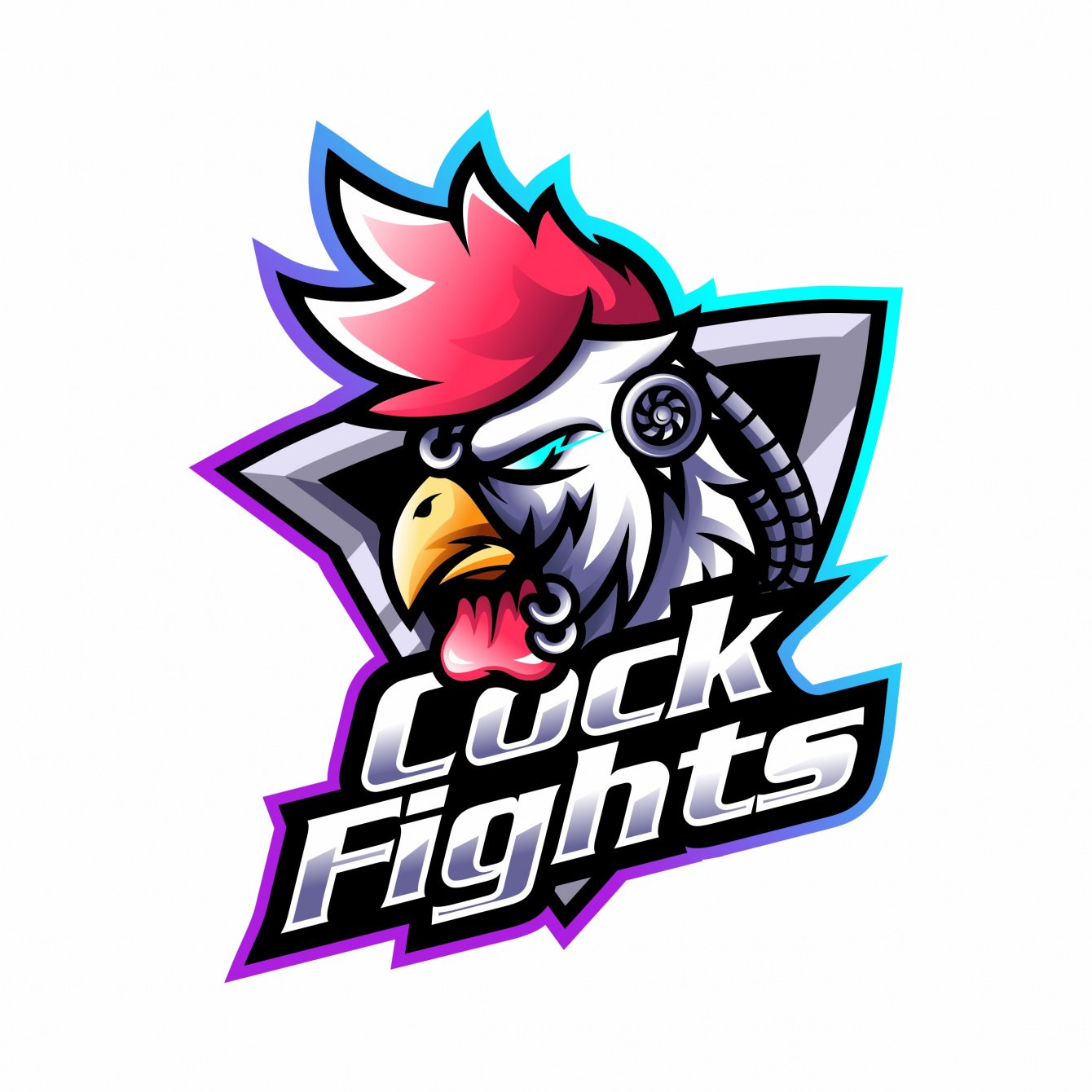 Разработка логотипа для "CockFights"