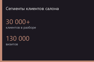 Кто из клиентов салона уходит: сегменты и список звонков на неделю