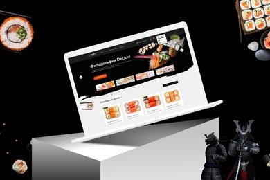 UI UX разработка дизайна для ресторана японской кухни