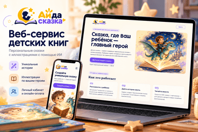 «Ай да сказка» — разработка AI-сервиса персонализированных детских книг