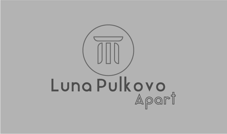 Концепт логотипа LUNA PULKOVO APART
