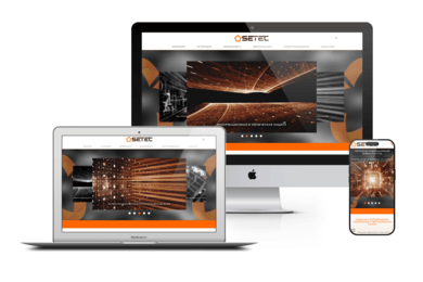 Корпоративный сайт Setec