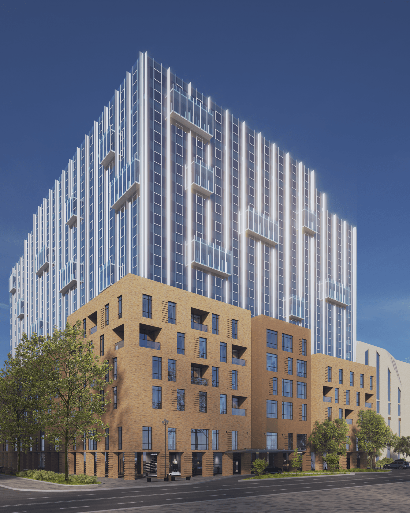 Визуализация Апарт-Отеля в г. Южно-Сахалинск