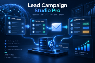 Lead Campaign Studio Pro: B2B-платформа полного цикла email-outbound