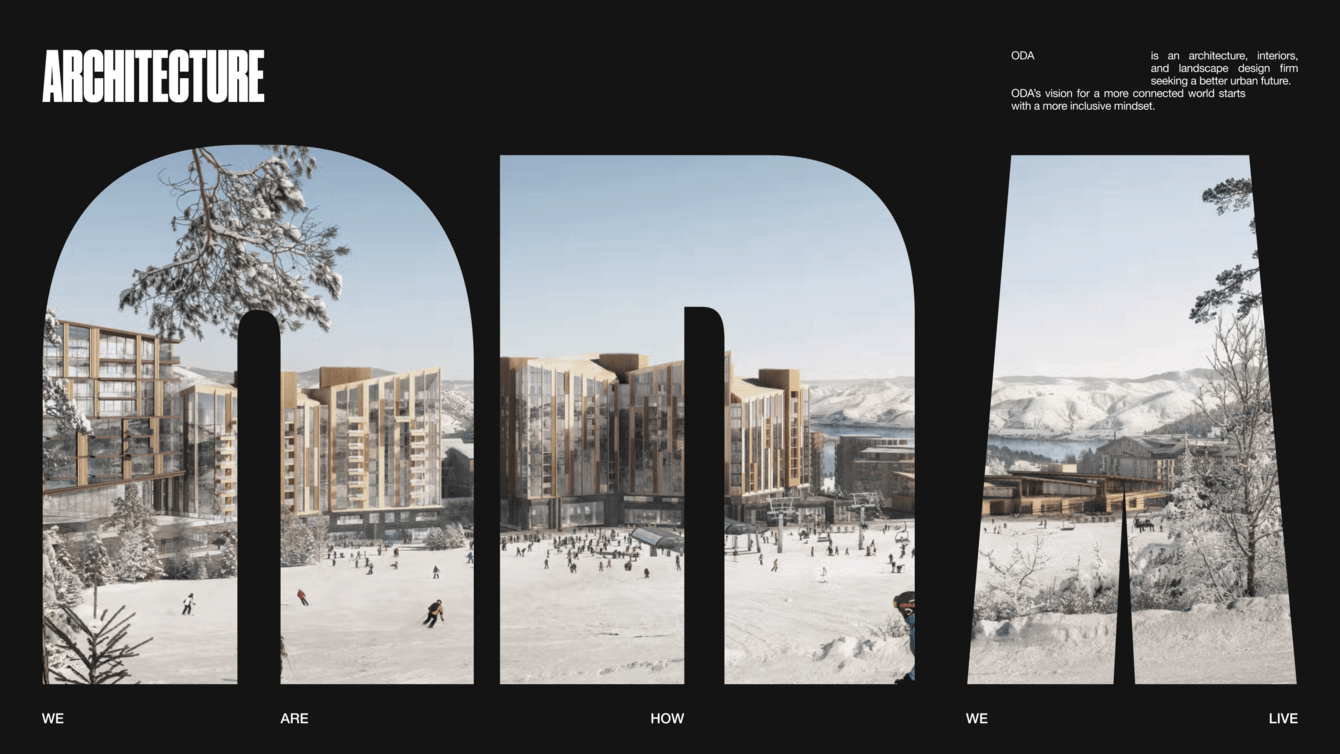 ODA Architecture (корпоративный сайт архитектурного бюро)