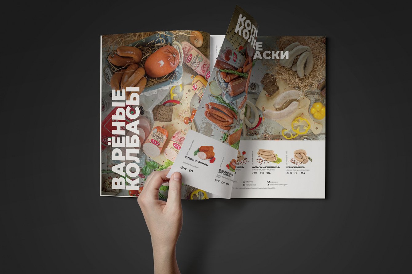 Каталог товаров для компании ЕТС