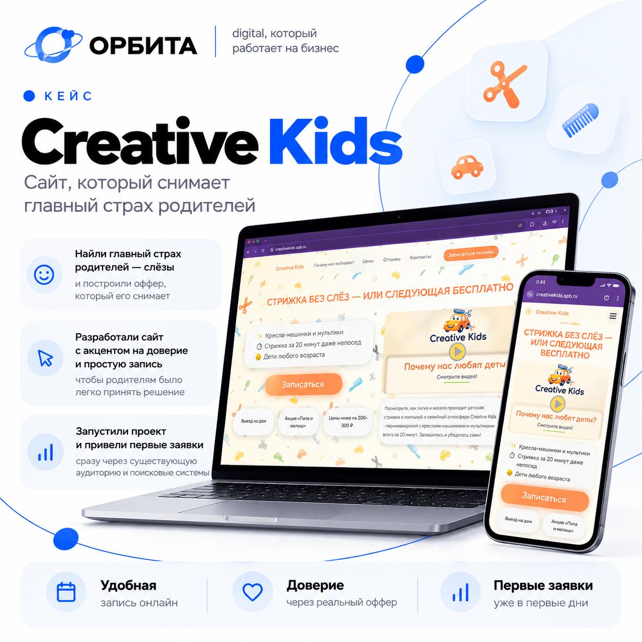 Creative Kids  (детский барбершоп)