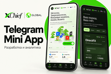 Telegram Mini App для xChief Global с собственной аналитикой