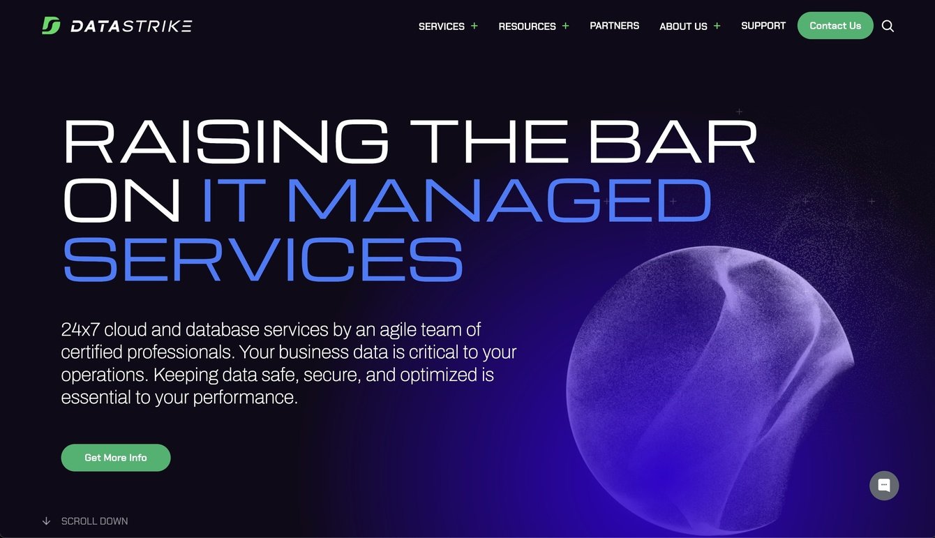 Создание сайта по Figma-макету для международной IT-комапнии