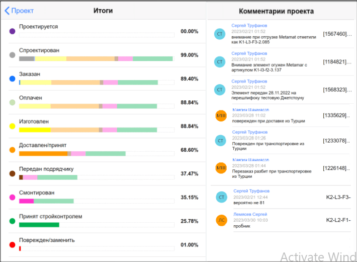Строймониторинг -  контроль строительства объекта и аналитические функции по историческим срезам