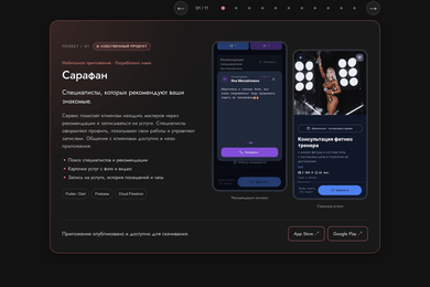 «Сарафан»: разработка приложения для поиска специалистов по рекомендациям знакомых