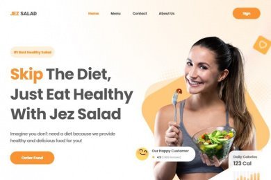 Salad Health Food