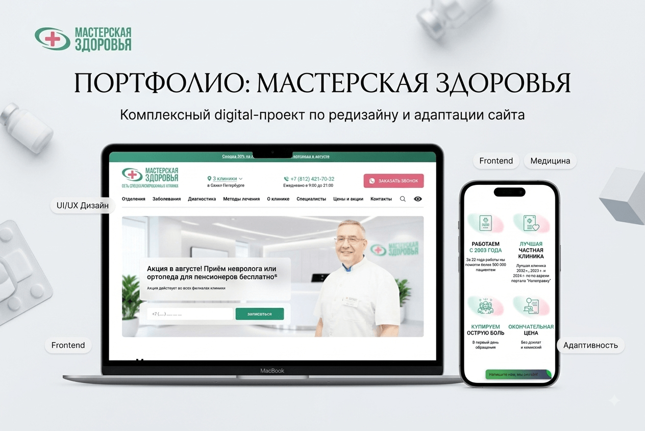 «Мастерская Здоровья» — сеть клиник
