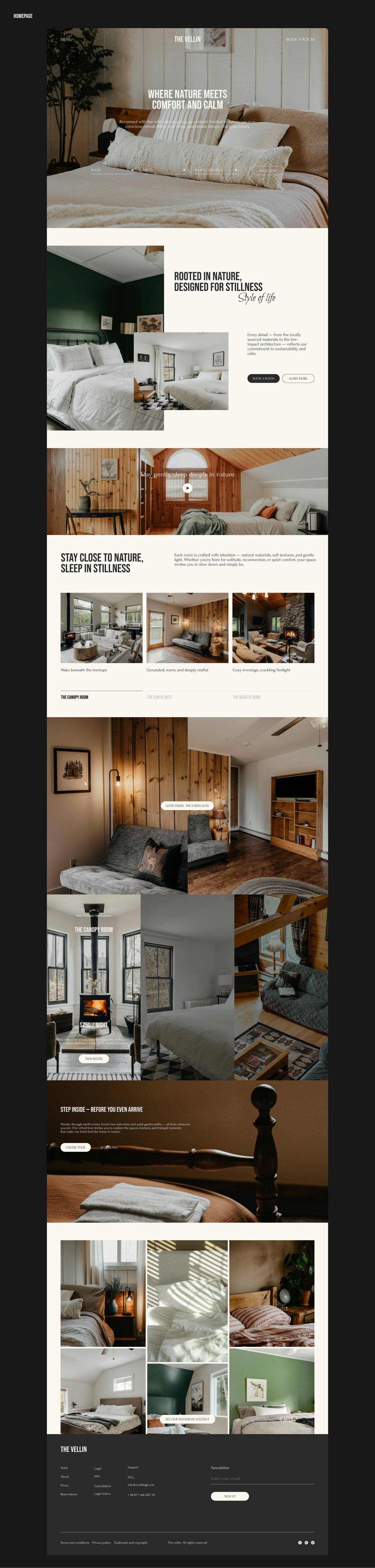 THE VELLIN HOTEL - WEBSITE