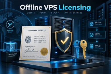Offline-лицензирование ПО для клиентских VPS
