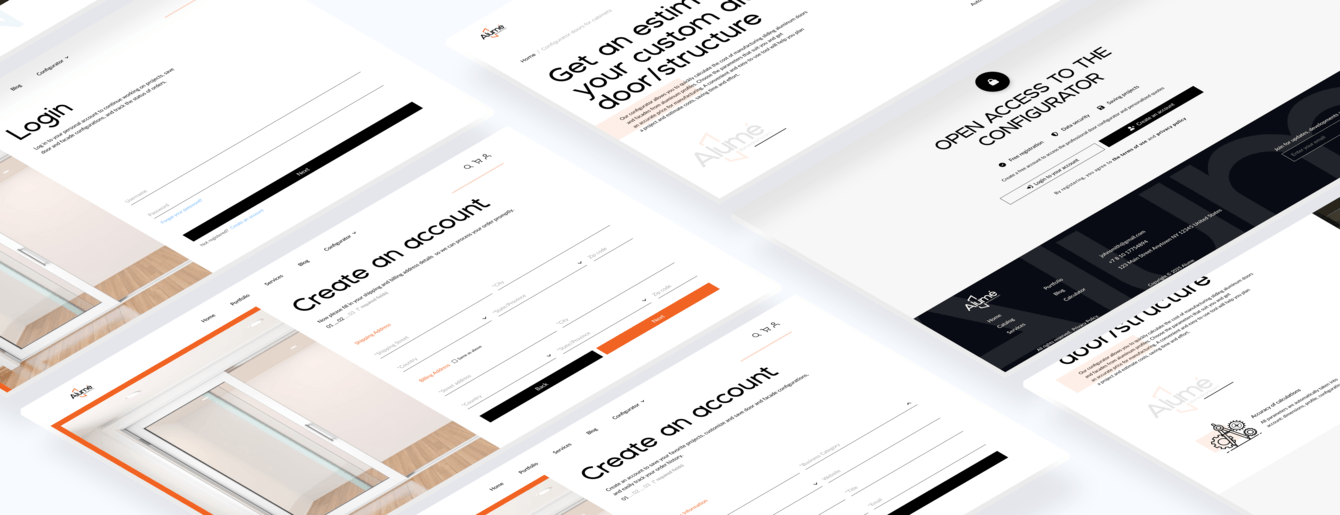 Furniture E-Commerce Concept (USA)