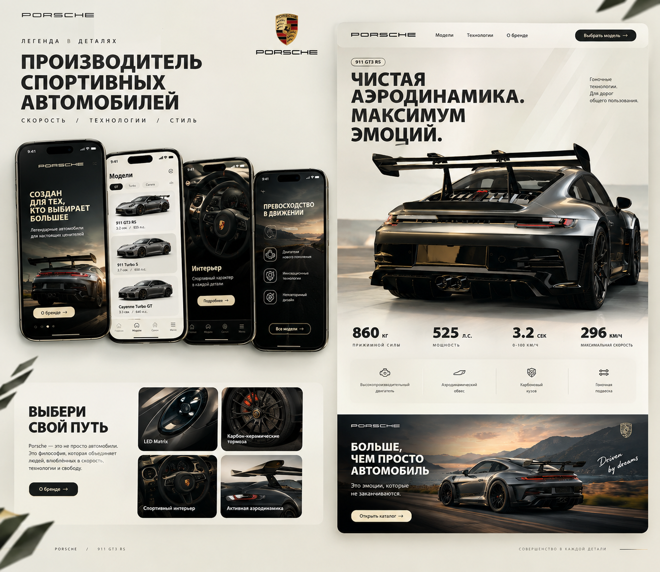 Porsche — производитель спортивных автомобилей