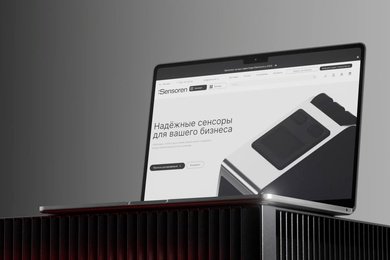 Разработка сайта компании-поставщика датчиков для автоматизации Sensoren