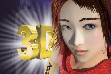 3D модель персонажа Yuna (FinalFantasyX2)