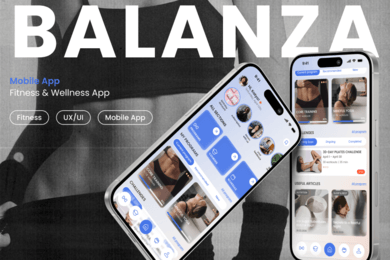 Дизайн мобильного приложения на IOS  BALANZA