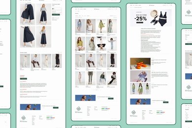 Fashion E-Commerce: предзаказы и личный кабинет