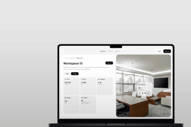 Corner - платформа для аренды коворкингов