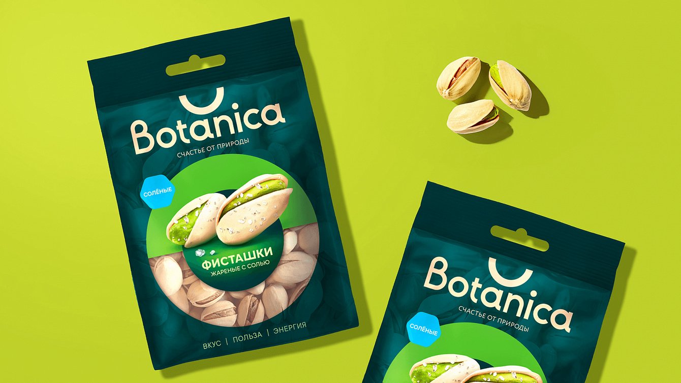 Botanica: обновление бренда орехов и консервации